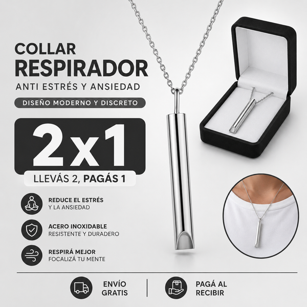 2x1 Collar Anti Estrés | Liquidación 50%OFF