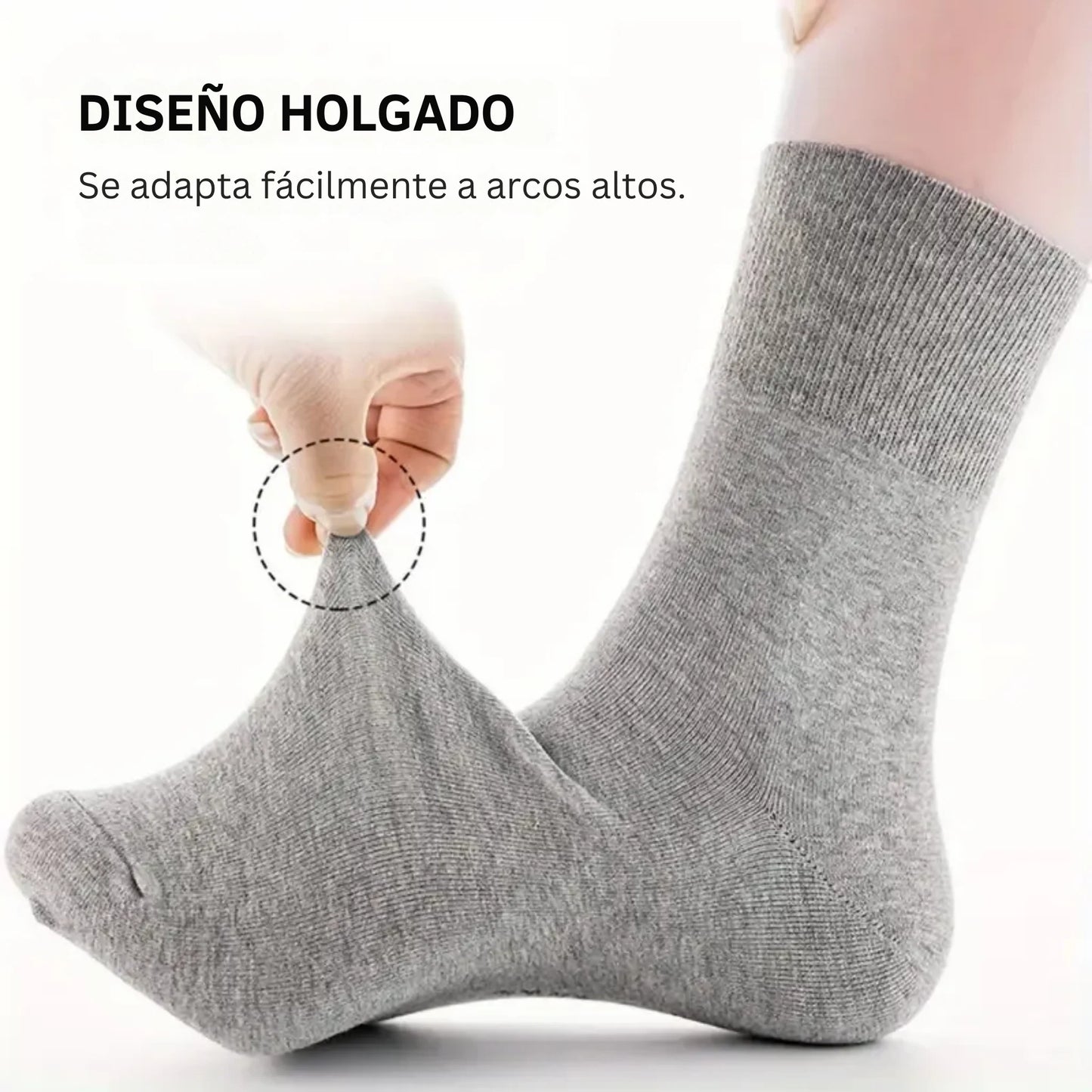 3x1 Medias sin Costura para Diabéticos | 3 Pares al precio de 1.
