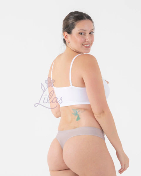 PROMO 3x1 - 3 Corpiños Segunda Piel Lilas