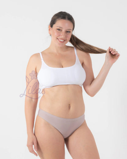 PROMO 3x1 - 3 Corpiños Segunda Piel Lilas