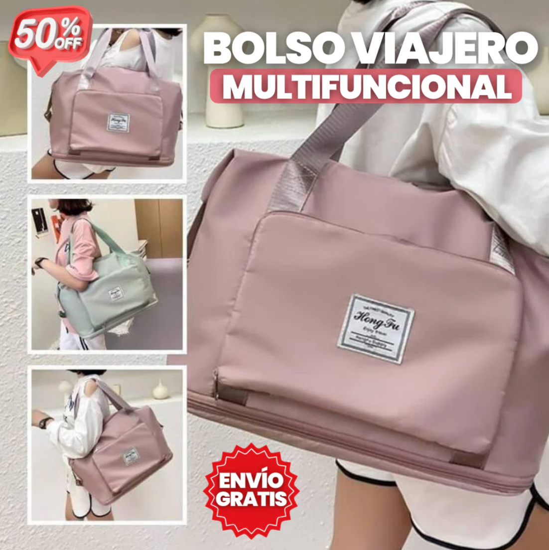 BOLSO DE VIAJE MULTIFUNCIONAL Y EXPANDIBLE