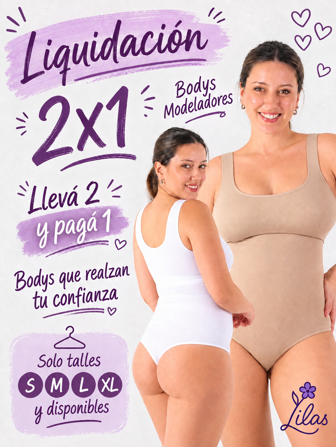 2X1 Body Modelador Premium | LIQUIDACIÓN 50%OFF solo Hoy!