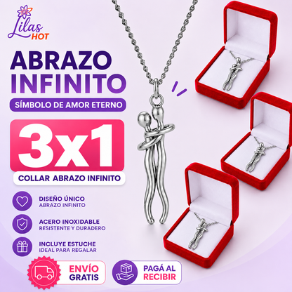 3x1 Collar Abrazo Infinito | Liquidación 50%OFF