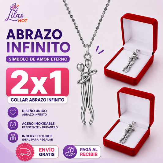 2x1 Collar Abrazo Infinito | Liquidación 50%OFF