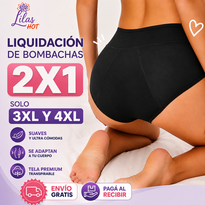 2x1 Bombacha Protectora Antifiltraciones | LIQUIDACIÓN 50%OFF solo Hoy!