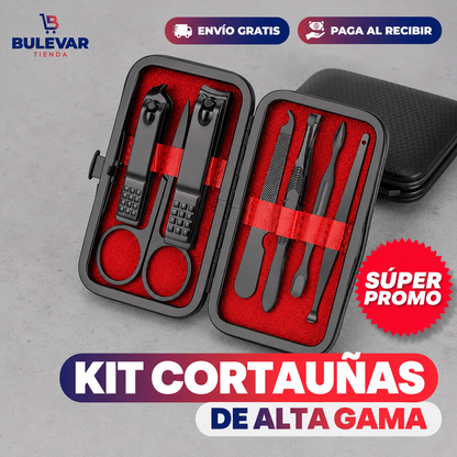 2x1 SET DE CORTAUÑAS ALTA GAMA PARA MANICURA Y PEDICURA