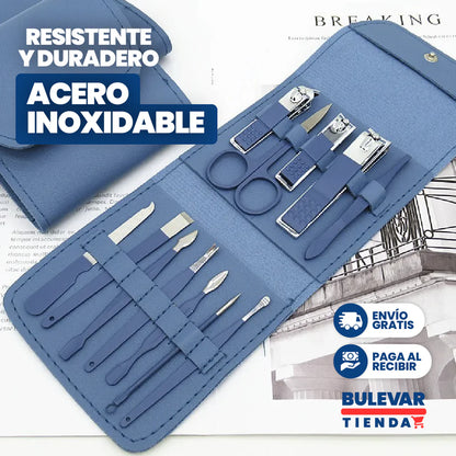 2x1 SET DE CORTAUÑAS PROFESIONAL PARA MANICURA Y PEDICURA