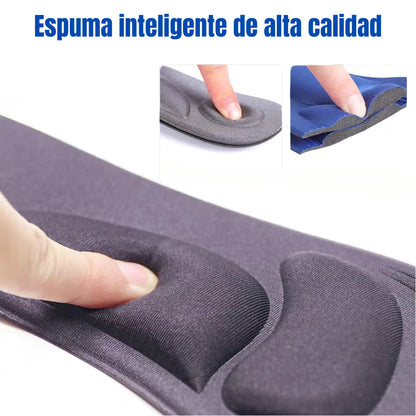 2x1 Plantillas Nube con 4 soportes acolchonados